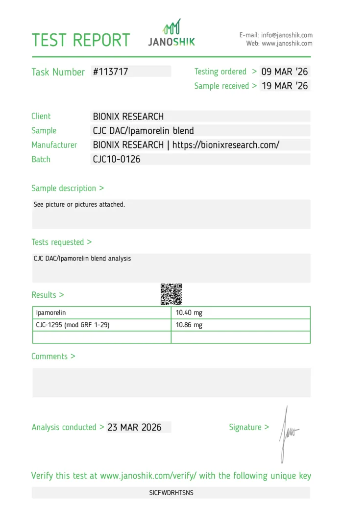 CJC-1295 + Ipamorelin Blend – Bild 2